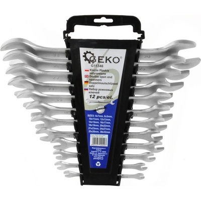 GEKO Klíče vidlicové 12ks 6-32mm G11346