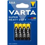 VARTA Батерии, AAA микро, 4 бр. , със среден срок на годност, VARTA „Super Heavy Duty 2003101414 (2003101414)