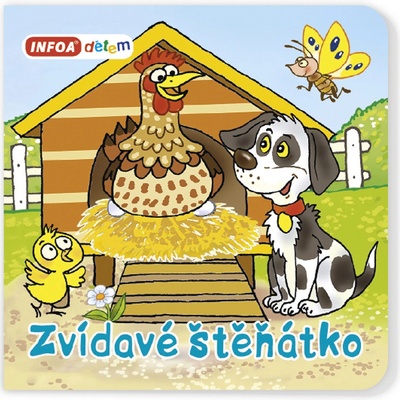 Zvídavé štěňátko