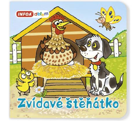 Zvídavé štěňátko
