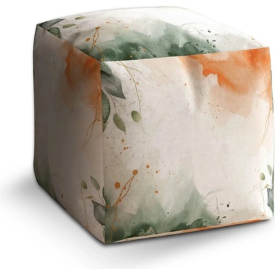Sablio Taburet Cube Lesná hmla: 40x40x40 cm