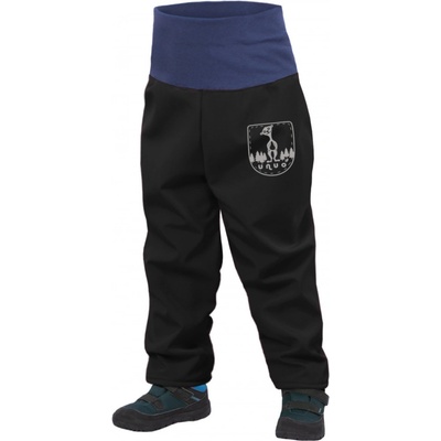 Unuo Batolecí softshellové kalhoty s fleecem SLIM černá