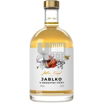 Anton Kaapl Jablkovice s medovými víčky 35% 0,7 l (holá láhev)