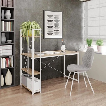 Image 1 of Halmar Бюро NARVIK B1 - white / sonoma (NARVIK-B1/white/Halmar/desk)