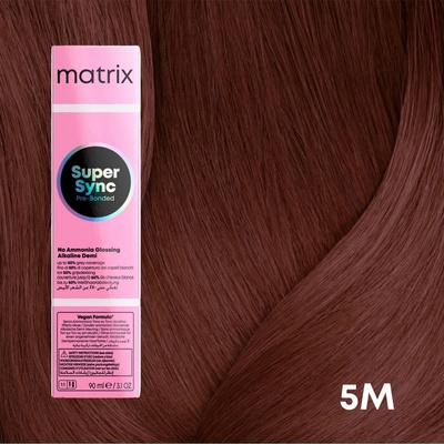Matrix Super Sync Pre-Bonded Glossing Alkaline Demi Toner demi-permanentní toner 5M 90 ml