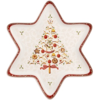 Villeroy & Boch Голяма купа за закуски Winter Bakery Delight звезда (14-8612-3885)