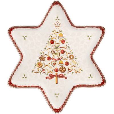 Villeroy & Boch Голяма купа за закуски Winter Bakery Delight звезда (14-8612-3885)