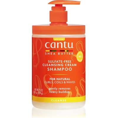 CANTU Shea Butter čisticí šampon pro kudrnaté vlasy 709 g