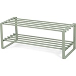 Spinder Design Сиво-зелена метална стойка за обувки 70x29x27 cm Rex - Spinder Design (SR126-33)