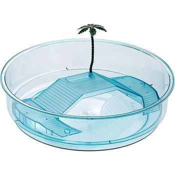 Ferplast - OASI - Пластмасов аквариум Оазис за костенурки , 34, 5 x 9, 5 см