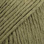DROPS Design Cotton Light Uni Colour 12 Green Khaki Плетива прежда (106212)