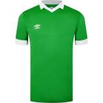 Umbro Тениска Umbro Men's Short-Sleeve Performance T-Shirt - Emerald/White