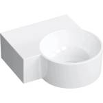 Omnires Ovo M+ 33x34 cm left shiny white (OVO335UWLBP)