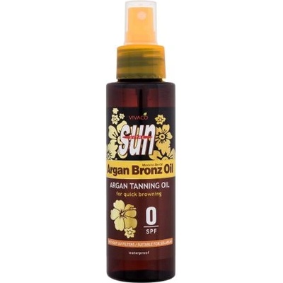 Sun Argan Bronz Oil Tanning Oil SPF0 слънцезащитно олио с арганово масло 100 ml