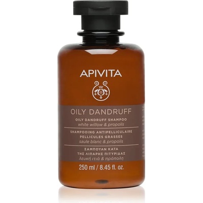 APIVITA Holistic Hair Care White Willow & Propolis шампоан против пърхот за мазна коса 250ml