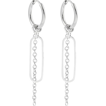 HARAHU Обеците ID-21058 - Oval KP21058 (ID-21058)