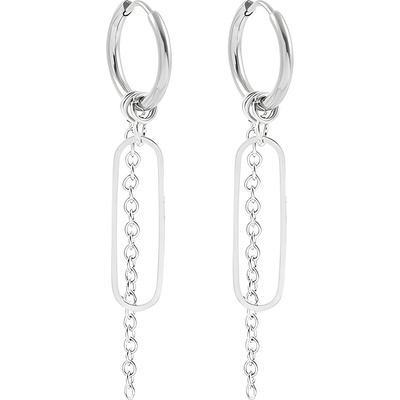 HARAHU Обеците ID-21058 - Oval KP21058 (ID-21058)