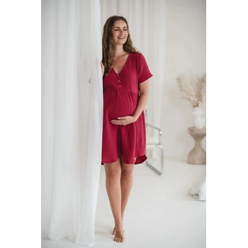 Nočná košeľa na dojčenie Aurora Red