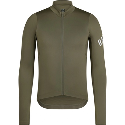 Rapha Men's Pro Team Long Sleeve Midweight Green/White Alyssum