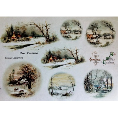 Itd. Collection Rýžový papír Kostelíček u rybníka A4 – Sleviste.cz