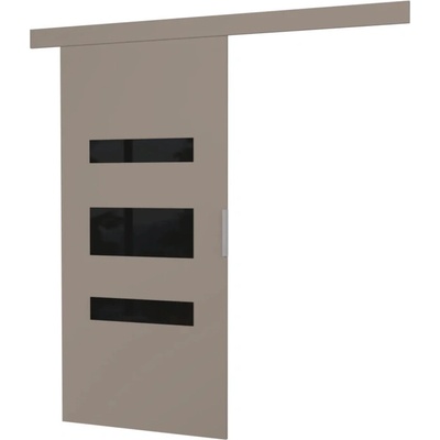 Sconto Posuvné dvere DESIO 86 kašmírová/čierna 86x205 cm