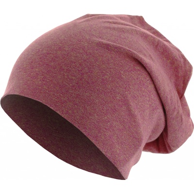 MSTRDS Heather Jersey Beanie růžová