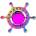 Fidget spinner Kormidlo Rainbow