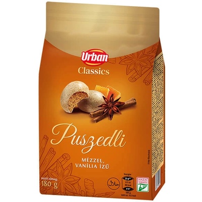 Urban Classics Medovníčky s vanilkovou príchuťou 180 g