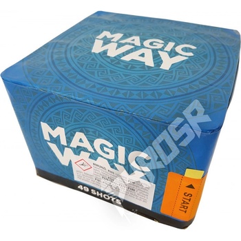 Kompaktní ohňostroj Magic Way 49 ran 20 mm