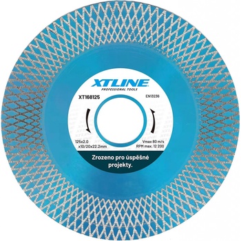 Xtline Kotouč diamantový 125 mm XT168125