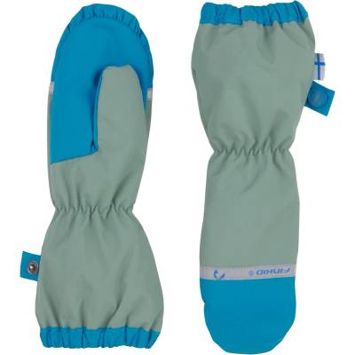 Finkid Детски ръкавици Finkid Kid's Pakkanen Gloves - Green Bay / Mosaic (202-5236-0711)