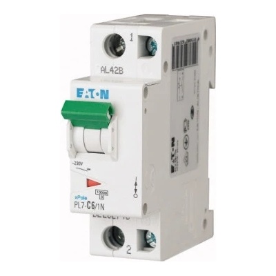 Eaton Jistič 1p+N C 6A 10kA PL7