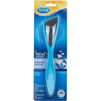 Scholl Manuálne pilník na chodidlá s diamantovými kryštálikmi Velvet Smooth Dual Action