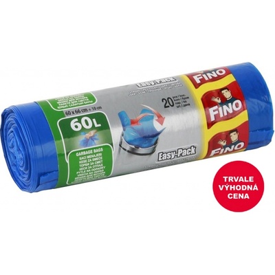 Fino sáček zavazovací 60 l 20 µm 20 ks