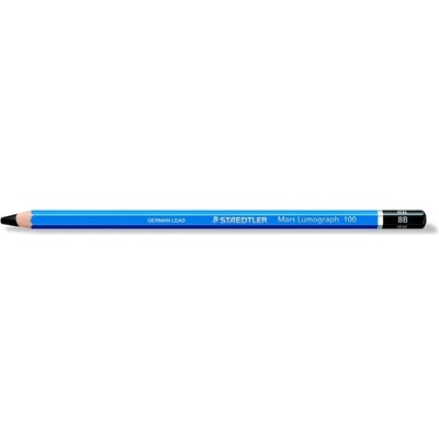 STAEDTLER Графитен молив, 8B, шестоъгълен, STAEDTLER "Mars Lumograph 100" 100-8B (100-8B)