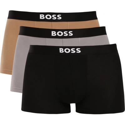 BOSS Комплект от три - мъжки боксерки BOSS многоцветни BOSS | Cheren Siv Bezhov Mnogotsveten | МЪЖЕ | XXL