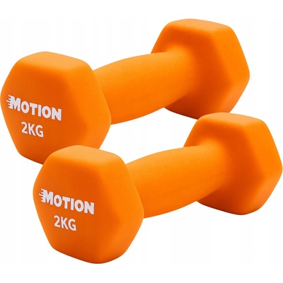 Motion Neoprénové činky 2 x 2 kg 2 ks