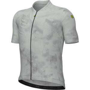 Alé Мъжка фланелка с къс ръкав за колоездене Alé PR-E Follow Me 2.0 S/S Jersey Cycling jersey - Hay Green (056-3944-0213)