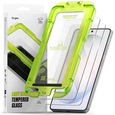 Ringke Samsung S26 Ultra RINGKE EASY SLIDE стъклено защитно фолио за екран, 2 бр. , 2.5D, 9H + допълнителна рамка, ПРОЗРАЧНО GP-189216 (GP-189216)