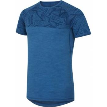 Husky Merino 100 Short Sleeve pánské triko modré