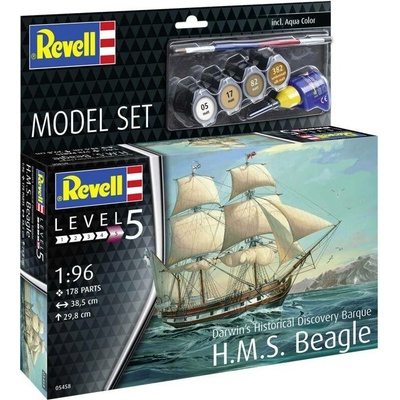 Revell H.M.S. Beagle Model Set 1:96