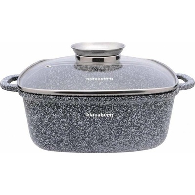 Klausberg Pekáč se skleněnou poklicí 22x22cm, 3,7l