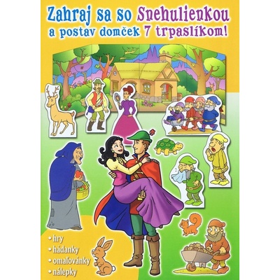 Zahraj sa so Snehulienkou a postav domček 7 trpaslíkom!