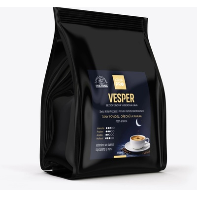 KávaPRO Vesper bezkofeinová káva Swiss Water turek 1 kg