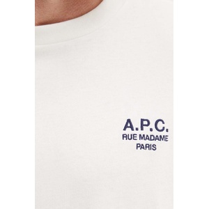 APC A. P. C. тениска от памук t-shirt standard rue madame GOTS (COHBU.M26388)