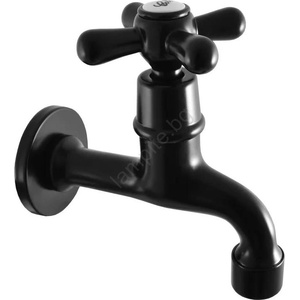 RAV SLEZÁK MK193CMAT - смесител за мивка MORAVA RETRO, 11, 8 см, матово-черен (RV0190)