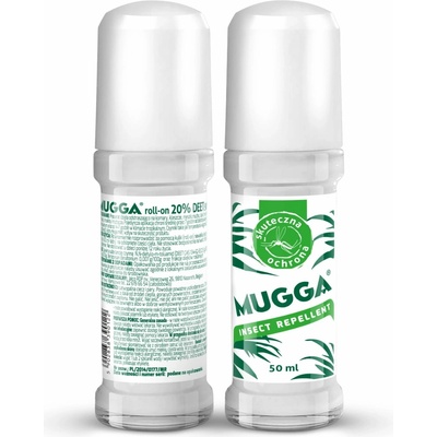 Mugga Přípravek proti hmyzu roll on 20% 50 ml