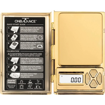 Image 1 of On Balance Везна SH-100-GO CHROME GOLD 100g x 0.01g
