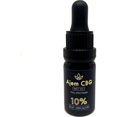 AjemFIT Fullspectrum CBG 10% MCT olej 10 ml