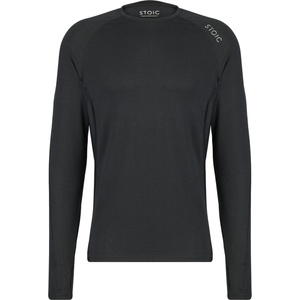 Stoic Мъжка спортна тениска Stoic HelsingborgSt. Performance L/S Sport shirt - Black (216-6687-0112)